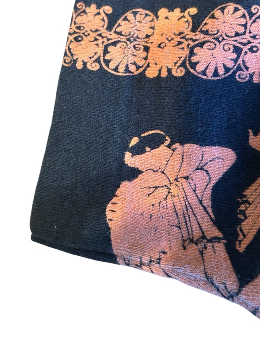 Vintage Greek Mythology AOP Tee XL Single Stitch 90s Art All Over Print - Picture 9 of 13
